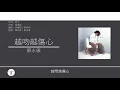 蘇永康 William So - 越吻越傷心 [歌詞同步/粵拼字幕][Jyutping Lyrics]