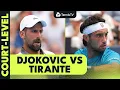 Novak Djokovic vs Thiago Tirante Court-Level Highlights Cincinnati 2026