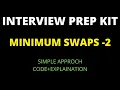 Minimum Swaps 2 hackerrank solution Minimum Swaps Required to Sort an Array