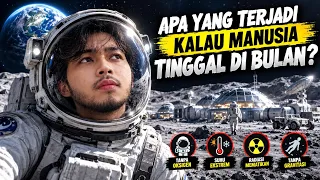 🔴 Kalau Manusia Benar-Benar Tinggal di Bulan, Ini yang Akan Terjadi