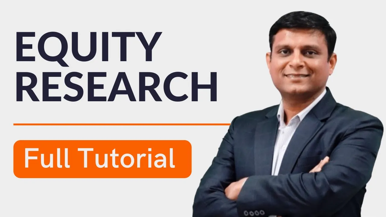 Equity Research of a company - Tutorial