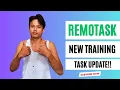 New Training sa Remotask Work From Home and New Task in 2026