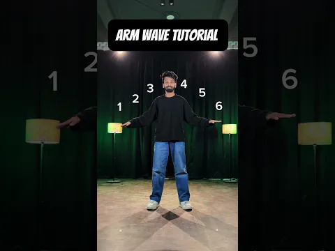 Arm wave Tutorial 👍#armwavetutorial #dancevideo #viralshorts #explorepage