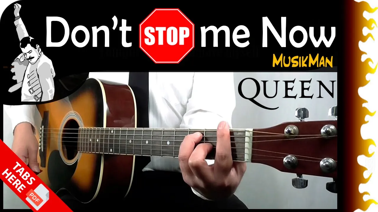 DON'T STOP ME NOW 🔥 - Queen / GUITAR Cover / MusikMan N°151