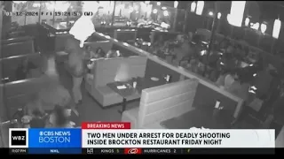 Two men arrested for fatal Brockton restaurant shooting