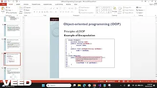 Software Engineering Course Day 3 Part1 Object-oriented Programming OOP