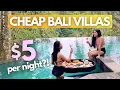 Top 5 Best Affordable Villas in Bali Budget Travel Guide Prices Costs 2025