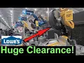 Huge Power Tool CLEARANCE Lowes