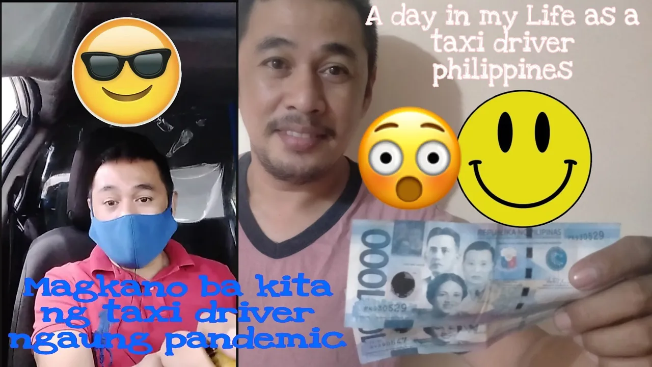 A Day in my Life as a Taxi driver in the philippines😀😘