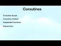 Kotlin Coroutines Basics Coroutine Scope Coroutine Context and Dispatcher in Hindi