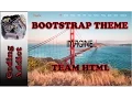 Bootstrap Theme 21 - Team HTML