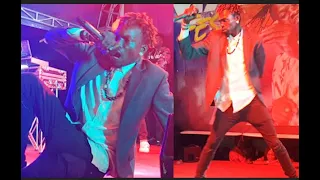 mr benson shock ibadan as he steps on stage to display boxing madness as candy bleaks other performs