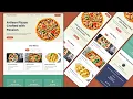 Build a Delicious Pizza Website with HTML CSS Responsive Design Tutorial MZCode01