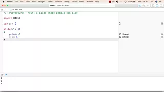 Swift 4 - While loop