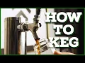 HOW TO KEG YOUR HOME BREW ft NewAir Single Tap Kegerator