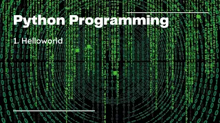 Getting Started with Python Hello World and PyCharm Setup