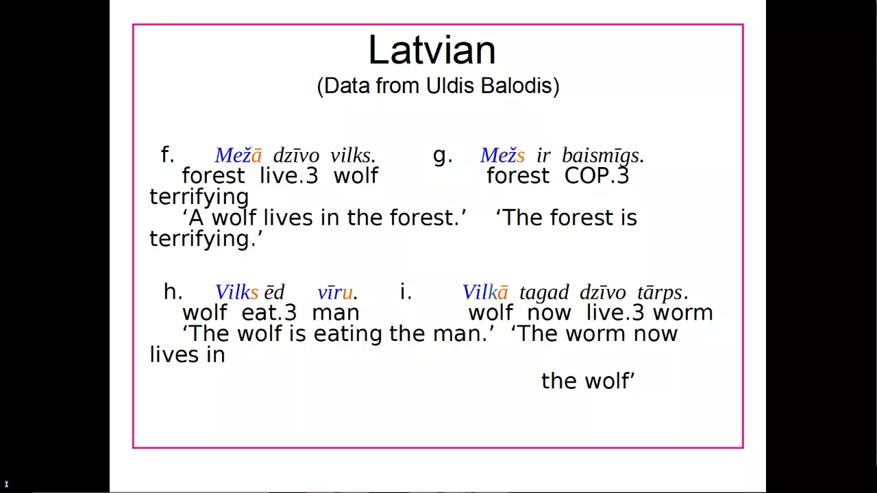 LING 101 UNM - Morphology - part 7
