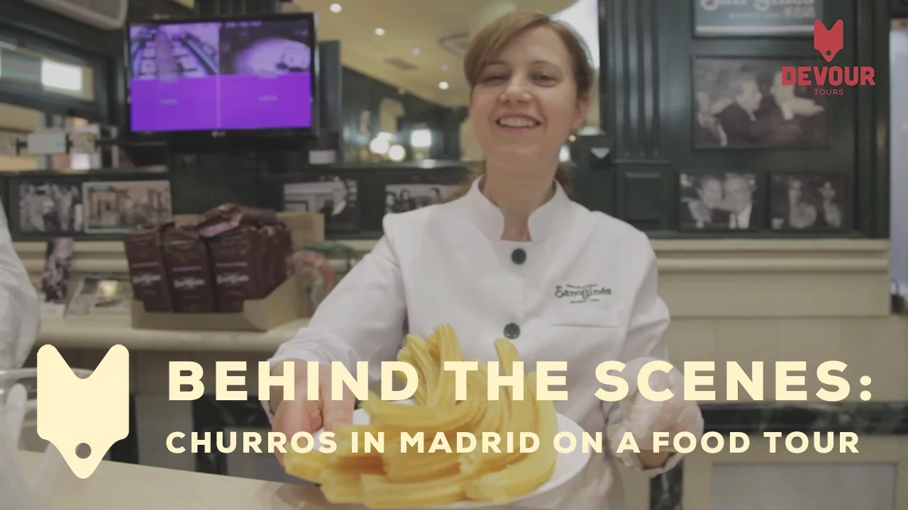 Behind the Scenes: Churros in Madrid on a Food Tour