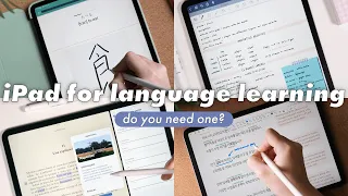 How I use my iPad to learn languages useful features tips