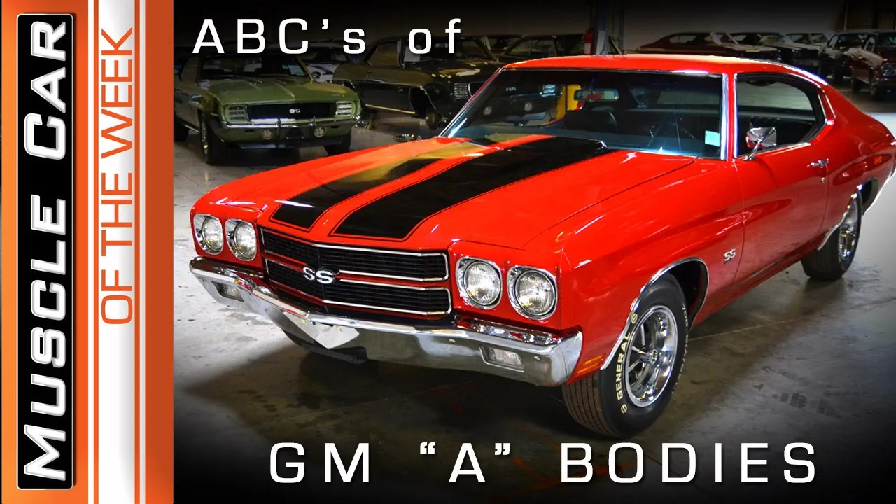 Chevelle, GTO, 442, GS - The ABC's of GM "A" Bodies - Muscle Car Of The Week Episode #357