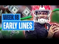 NFL Week 18 Early Picks Line Movement Predictions 2024