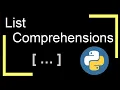 List Comprehension Python Basics