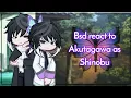 Lagu Bsd react to Akutagawa as Shinobu||Part 1||2X Speed||