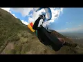 Paraglider Crash Lands After Wing Collapses After Take Off - 1513087