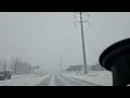 Bad weather today in Fargo North Dakota