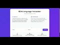 Building a Fast Secure AI Language Translator Web App