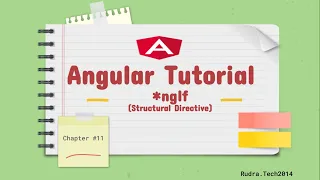 Chapter11 ngIf Structural Directive Angular Tutoral