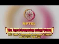Swayam The Joy of Computing Using Python Week-7 Programming Assignment-2 Solution NPTEL