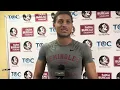 Duce Robinson on pushing to be the best version of himself playing big and thoughts on QBs