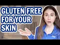 What EATING GLUTEN DOES TO YOUR SKIN Dermatologist DrDrayzday