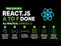 Practical No 4 A to F React Components Props useState Forms MERN Stack Series