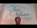 The Art of Nature - Colouring book flip through