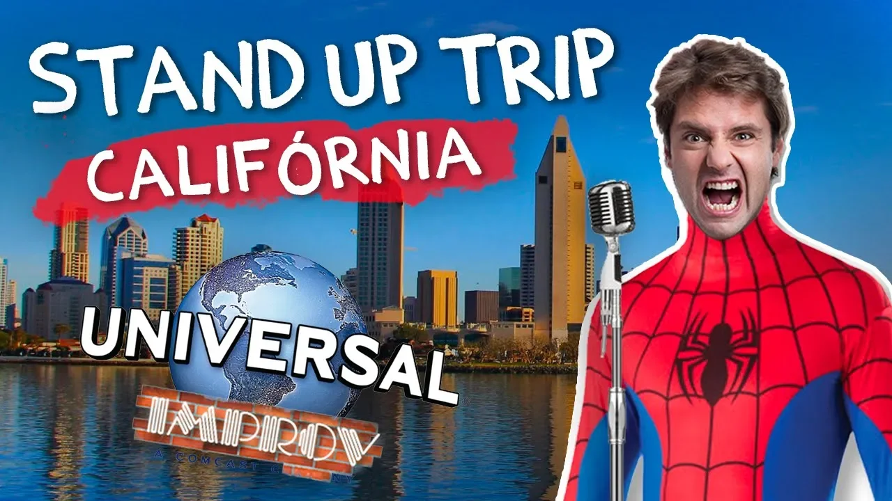 Fábio Rabin - Stand Up Trip Califórnia (Comic Con, Improv , Universal Studios)