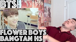 Download BTS Mini Drama Flower Boys Bangtan High School REACTION MP3