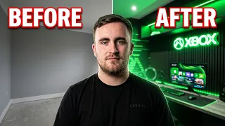 We Built a Pro Darts Player the Perfect Gaming Room