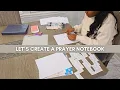 How to Create a Prayer Notebook Track Your Prayers and Blessings with DIY Prayer Notebook