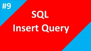 Insert into Statement in sql Part 9 SQL tutorial for beginners Tech Talk Tricks