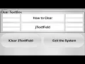 How to Clear Multiple JTextField in Java NetBeans