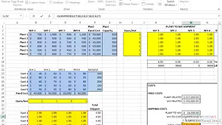 Binary and Integer Programming with Spreadsheets MS Excel - Part 3