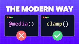 Stop using so many Media Queries - Use clamp instead