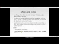 WT Wk 12 04 Date and Time in JavaScript
