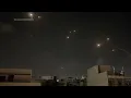 Interceptions in Tel Aviv after Iran missile attack on Israel