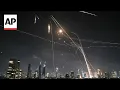 Download Lagu Interceptions in Tel Aviv after Iran missile attack on Israel