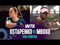 Jelena Ostapenko vs Victoria Mboko 2026 Doha Semifinals WTA Match Highlights