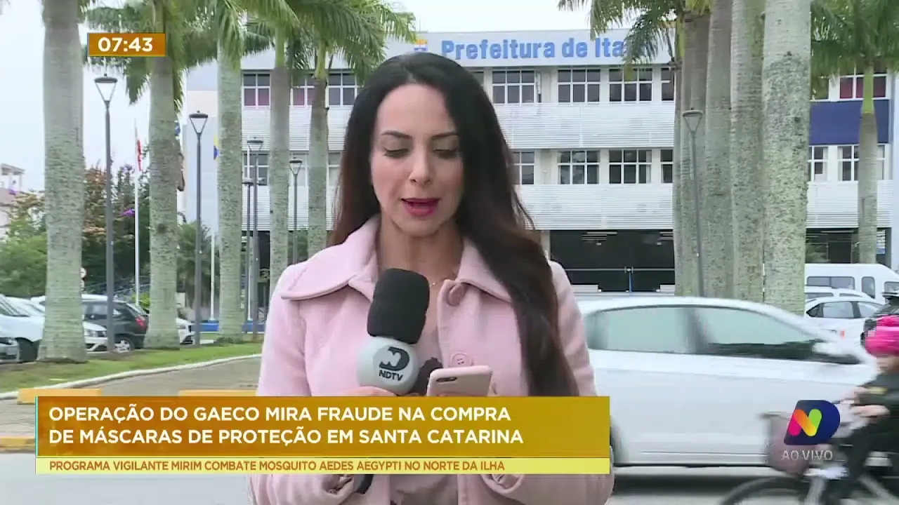 Operação do Gaeco mira fraude na compra de máscaras de proteção em Santa Catarina