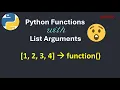 py6 5 Python Functions with Lists Passing Lists as Arguments